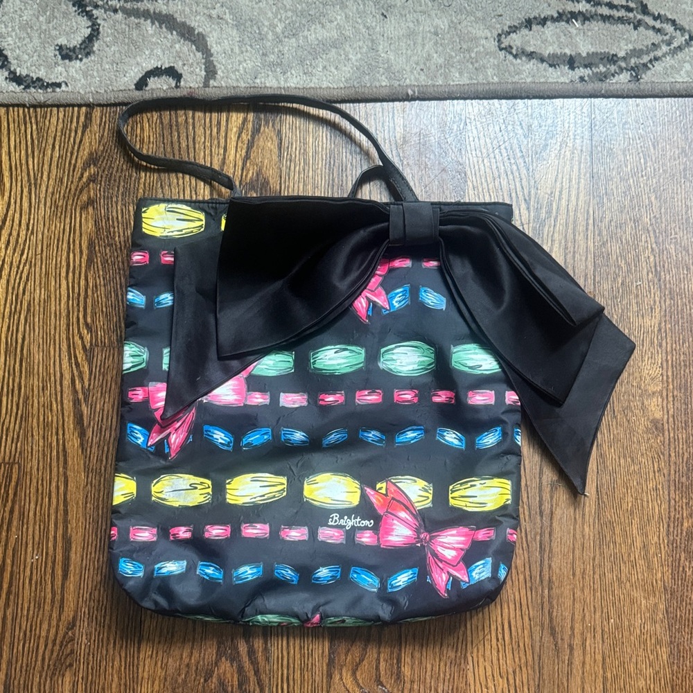 Brighton Black Bow Bag